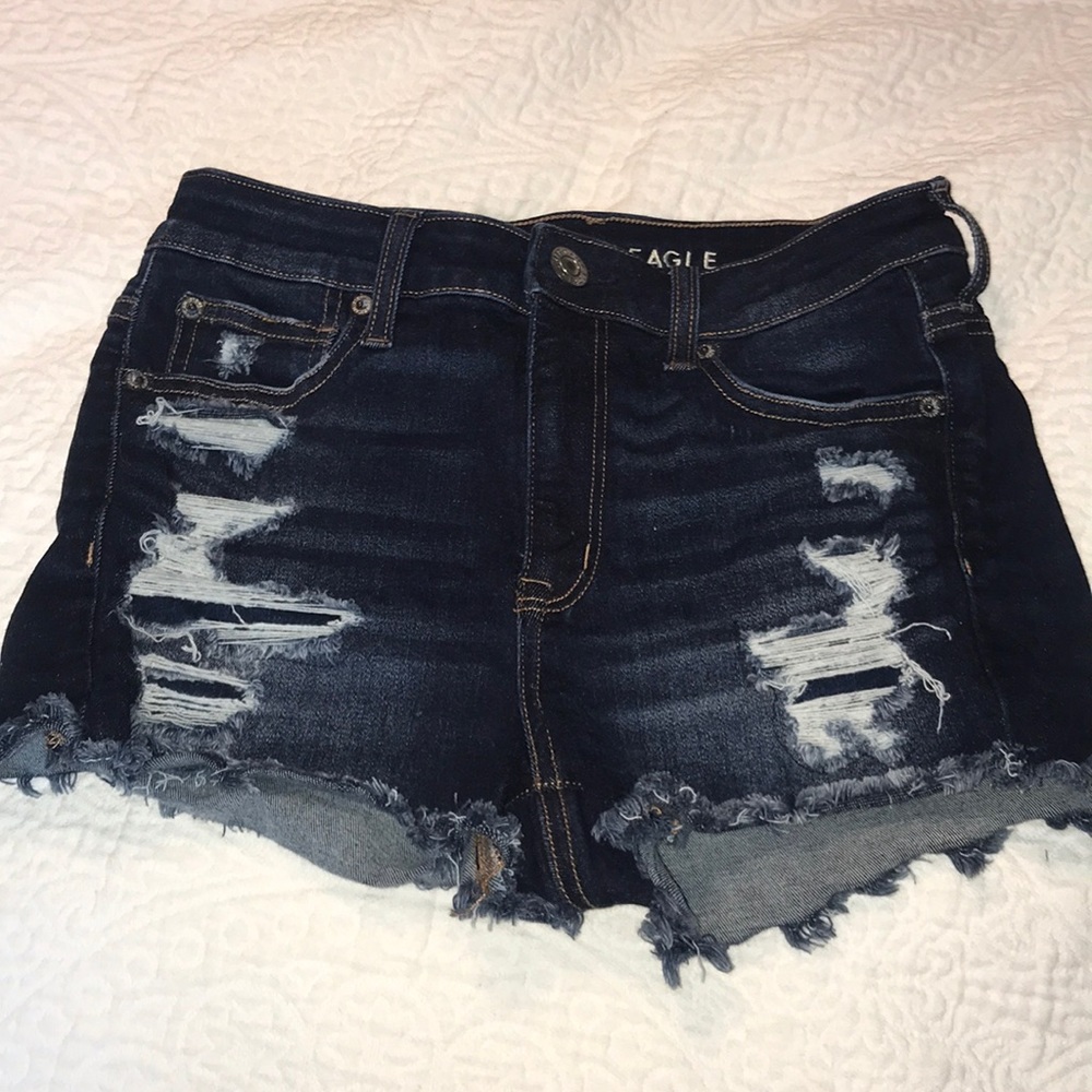 American eagle jean shorts